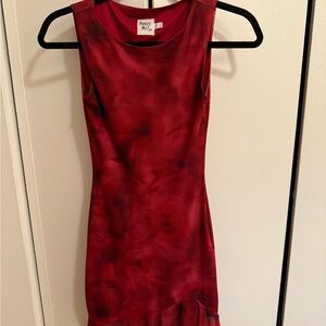 Princess Polly Red Sleeveless Mini Dress